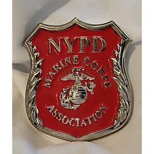 ​🔥 RARE NYPD Marine Corps Association Challenge Coin USMC (1993-2012) 🔥